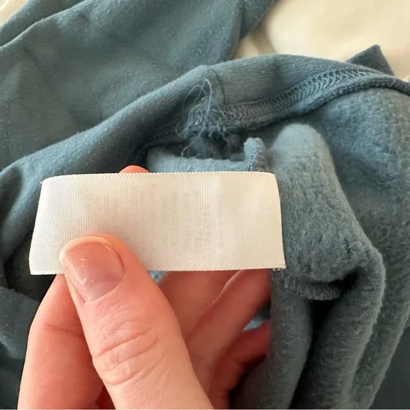 LuLaRoe Blue Shrug with Fringe - Picture 8 of 16